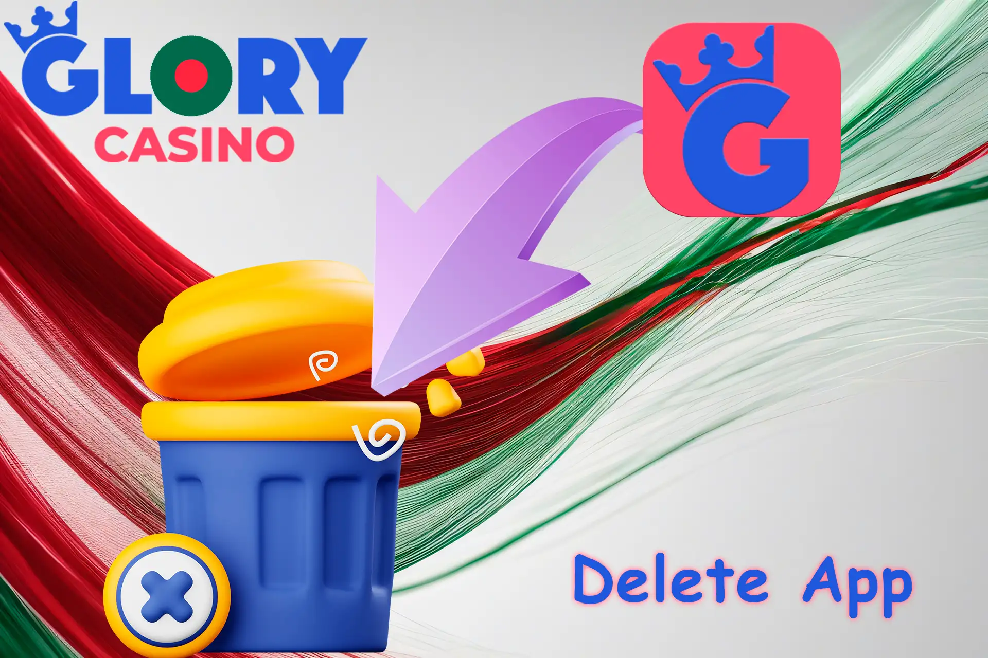 Read about how to remove the Glory Casino Bangladesh mobile application